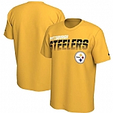 Pittsburgh Steelers Nike Sideline Line of Scrimmage Legend Performance T-Shirt Gold,baseball caps,new era cap wholesale,wholesale hats